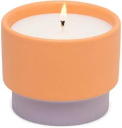 Paddywax Violet & Vanilla Color Block kis kerámia gyertya 170 g
