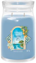 Yankee Candle Azure Sky Signature nagy üveggyertya 567 g