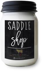 Milkhouse Candle Milkhouse Candle® Saddle Shop Farmhouse közepes üveggyertya 369 g