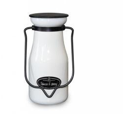 Milkhouse Candle Milkhouse Candle® Tobacco & Honey Creamery Glow Milkbottle üveggyertya 227 g