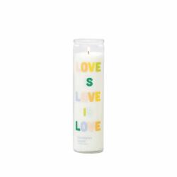Paddywax Eucalyptus Santal Spark "Rainbow" nagy üveggyertya 300 g