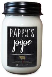 Milkhouse Candle Milkhouse Candle® Pappy's Pipe Farmhouse közepes üveggyertya 369 g
