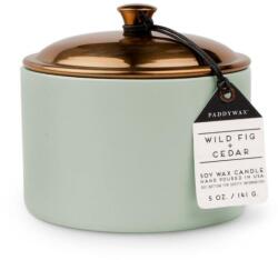 Paddywax Wild Fig & Cedar Hygge kis kerámia gyertya 141 g