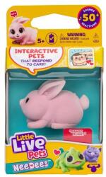 Moose Little Live Pets - Needees interaktív kiskedvenc - Pinkee nyuszi (26655-PI)