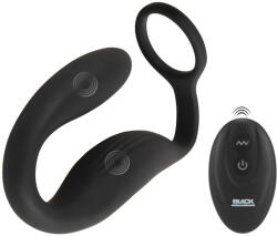 Black Velvets Vibrator Black Velvets Cock ring with RC butt plug