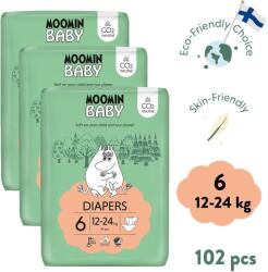 Moomin Baby 6 Maxi 12-24 kg 102 db