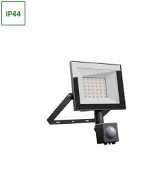 spectrumLED NOCTIS LUX 4 LED reflektor 30W NW 230V IP44 141x185x53mm Fekete mozgásérzékelővel (SLI029072NW_CZUJNIK_PW)