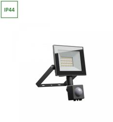 spectrumLED NOCTIS LUX 4 LED reflektor 20W WW 230V IP44 116x174x53mm Fekete mozgásérzékelővel (SLI029071WW_CZUJNIK_PW)