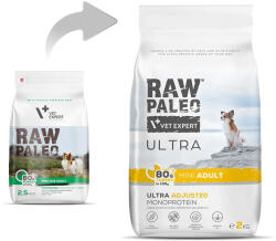 VetExpert Raw Paleo Ultra Adult Mini turkey 2 kg