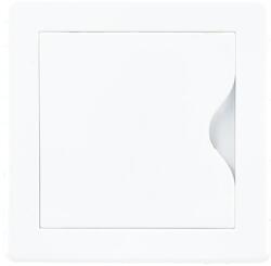 Elmark műanyag szerelőajtó 10/10 fehér 85x85 mm beépítés 500172/WH (500172/WH)