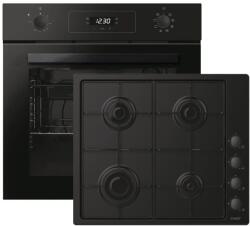 Candy FIDC X605/CA beépíthető sütő + Candy CHW6LBB beépíthető gázfőzőlap (FIDC X605/CA + CHW6LBB)