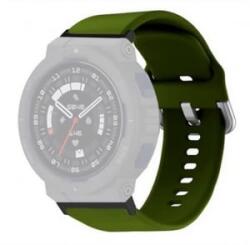 gigapack Amazfit Active Edge szilikon pótszíj sötétzöld (GP-164614) (GP-164614)
