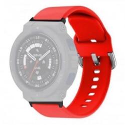 gigapack Amazfit Active Edge szilikon pótszíj piros (GP-164603)