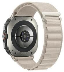 gigapack Samsung Galaxy Watch Ultra eSIM 47mm (SM-L705) textil pótszíj fehér (GP-163520)