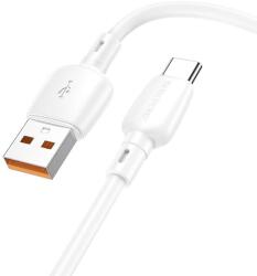 BOROFONE Cablu Date si Incarcare USB-A - USB-C Borofone BX93, 100W, 1m, Alb