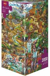 Heye 2000 db-os Triangular puzzle - Egzotikus Szafari (29996) (29996)
