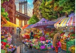 Bluebird Puzzle 90913 - Flower Market Brooklyn - 500 db-os puzzle (90913)