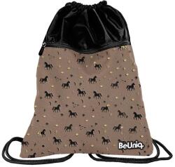 PASO BeUniq Unikornis zsinóros hátizsák, tornazsák - Brown (BU23HS-713)