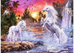 Ravensburger 12000471 - Unikornisok a folyóban - 500 db-os Fluoreszkáló puzzle (12000471)