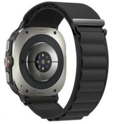 gigapack Samsung Galaxy Watch Ultra eSIM 47mm (SM-L705) textil pótszíj fekete (GP-163521)