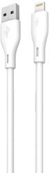 Dudao L2L USB-A / Lightning 3A kábel 2m - Fehér - smartdiszkont
