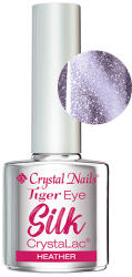 Crystal Nails TPO FREE Tiger Eye Silk HEMA Free CrystaLac - Heather 4 ml