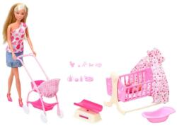 Simba Toys Set Simba Steffi Love New Born Baby (HBN-S105730861) Papusa