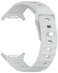 gigapack Samsung Galaxy Watch Ultra eSIM 47mm (SM-L705) 3D mintás szilikon pótszíj világosszürke (GP-163507)
