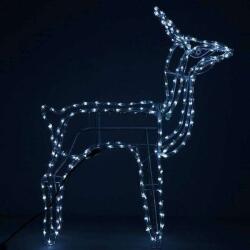 SPRINGOS LED елен 90 cm празничен, ярък градински орнамент, студено бял (CL1217)