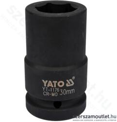 TOYA Gépi dugókulcs 1" hatlapú, hosszú 30mm (1db) (YT-1176) (YT-1176)