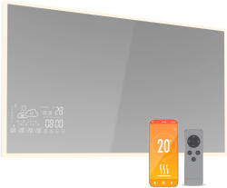 Blumfeldt Încălzitor cu infraroșu, Smart Mirror, Infraroșu, 600 W, IP44 (ACO14-Bl-ReHeW-12060) (ACO14-Bl-ReHeW-12060) - klarstein