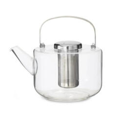 Viva Scandinavia Ceainic BJORN Viva Scandinavia V37901, 1.2 L, Maner rece, Infuzor, Capac, Transparent (V37901)