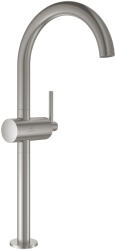 GROHE Atrio egykaros mosdócsaptelep XL-es méret, supersteel 24365DC0 (24365DC0)