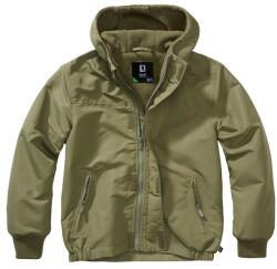 Brandit Windbreaker Frontzip детско яке, маслиненозелено (6005.1)