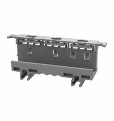 OMU System PCLDIN DIN profilsínre adapter 4mm2 hajlékony vezetékösszekötőhöz szürke (PCLDIN)
