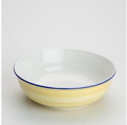 Výrobce po 1 ks Kerámia befőttes tál Lada 23 cm sárga fehér KK12374 (KK12374)