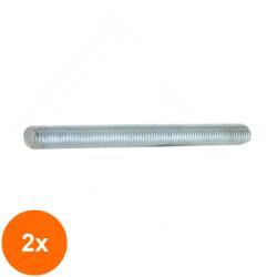 Schaefer-Peters Set 2 x Tija Filetata 1m DIN 975 Inox A2-M8 0975281S (COR-2x0975281S)