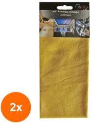 Jolie Set 2 x Laveta din Piele Naturala, Jolie (DEM-2xMDR-020144)