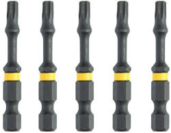 DEWALT Vârf DEWALT Extreme Impact T25 x 57 mm (5 buc) (DT7396T-QZ) Set capete bit, chei tubulare
