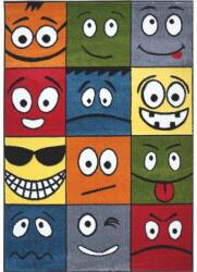 Delta Carpet Covor pentru Copii, 120 x 170 cm, Multicolor, Dreptunghiular, Kolibri Smile 11177 (KOLIBRI-11177-120-1217) Covor