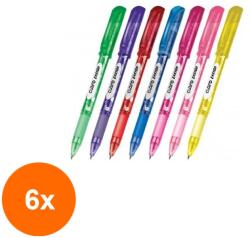 Claro Set 6 x Roller EASYGO, 0.7 mm, Diverse Culori (HOK-6xKH-CL-EASY-A)