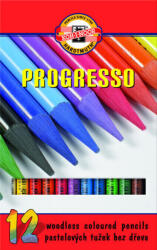 KOH-I-NOOR Progresso Woodless Coloured Pencils Színes ceruza készlet 12 db (8756012007PZ)