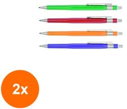 KOH-I-NOOR Set 2 x Creion Mecanic, pentru Grafit, 2 mm, Koh-I-Noor (HOK-2xKH-K5601C)