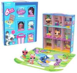 Littlest Pet Shop Littlest Pet Shop S2 Hotel készlet 6 db játékfigurával (LPS00595)