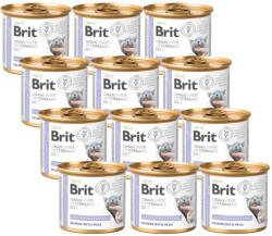 Brit veterinary Brit Grain Free Veterinary Diet Cat Gastrointestinal Salmon & Peas 12x200g