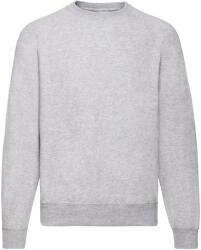 Fruit of the Loom Unisex felnőtt felnőtt klasszikus egyszínű Raglan pulóver 4XL szürke