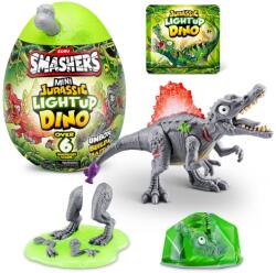 Smashers Figurina surpriza in ou, Smashers, Dino Jurassic Light-Up, Gri Figurina