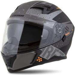 Cassida Integrált Cassida Integral 3.0 DRFT motoros sisak Matt Grey-Black-Orange