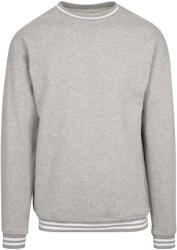 Build Your Brand Unisex felnőtt főiskolai pulóver 4XL fehér|mályva|szürke
