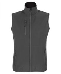 SOL'S Női / Női Falcon Softshell cipzáras testmelegítő L barna|szürke